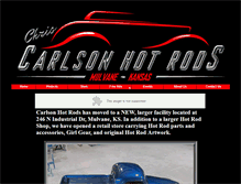 Tablet Screenshot of carlsonhotrods.com